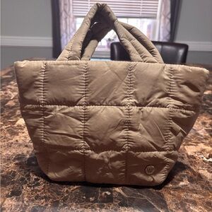 WESTBRONCO (TikTok Shop) Mini Puffy Beige Crossbody Tote